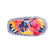 Peelz Summer Tie Dye Dexcom G6 Transmitter Sticker Peelz/Stickers