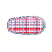 Peelz Party Plaid Dexcom G6 Transmitter Sticker - Pump Peelz (Copy) Peelz/Stickers