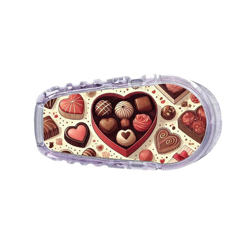 Peelz Chocolate Love Dexcom G6 Transmitter Sticker Peelz/Stickers