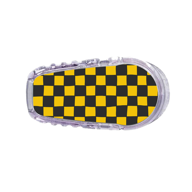 Peelz Charlie Check Dexcom G6 Transmitter Sticker - Pump Peelz Peelz/Stickers