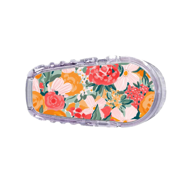 Peelz Blush Blossom Dexcom G6 Transmitter Peelz/Stickers