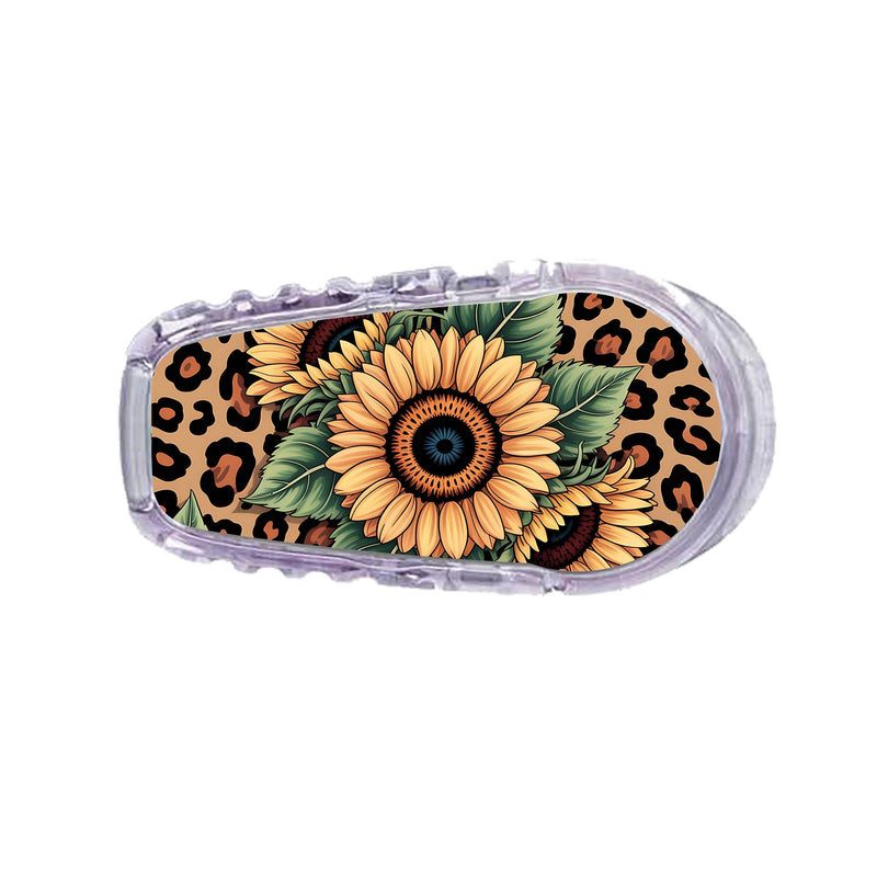 Peelz Wild Sunflower Dexcom G6 Transmitter Sticker - Pump Peelz Peelz/Stickers