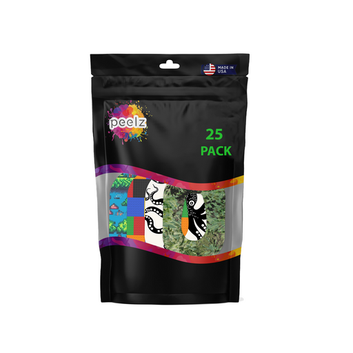 Peelz Ultimate Decorative Patch Pack for Dexcom G6 - Boys' Designs Patch Medical Tape
