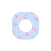 Peelz Candy Cane Lane Dexcom G7 and Stelo Patch Tape - Pump Peelz Patch Medical Tape