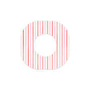 Peelz Peppermint Stripes Dexcom G7 and Stelo Patch Tape - Pump Peelz Patch Medical Tape