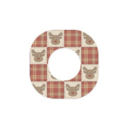 Peelz Rustic Reindeer Dexcom G7 and Stelo Patch Tape - Pump Peelz Patch Medical Tape