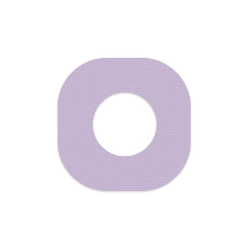 Peelz Solid Color Lavender Dexcom G7 and Stelo Patch Tape - Pump Peelz Patch Medical Tape