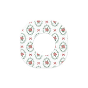 Peelz Poinsettia Parade Dexcom G7 and Stelo Patch Tape - Pump Peelz Patch Medical Tape