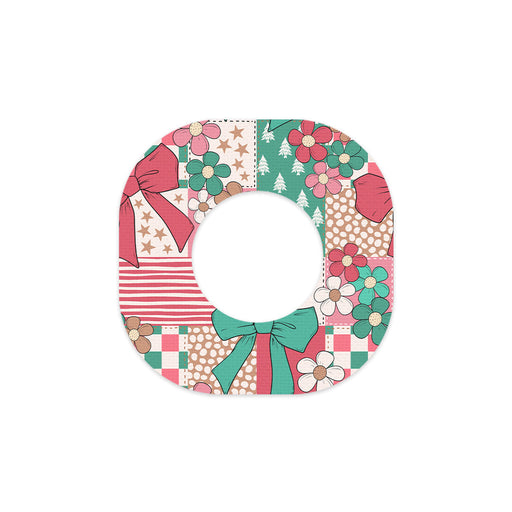 Peelz Merry Coquette Dexcom G7 and Stelo Patch Tape - Pump Peelz Patch Medical Tape