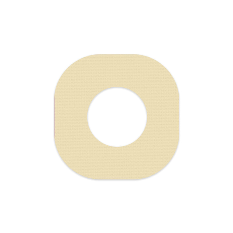Peelz Solid Color Buttermilk Dexcom G7 and Stelo Patch Tape - Pump Peelz Patch Medical Tape