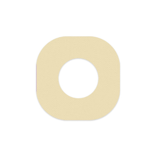 Peelz Solid Color Buttermilk Dexcom G7 and Stelo Patch Tape - Pump Peelz Patch Medical Tape