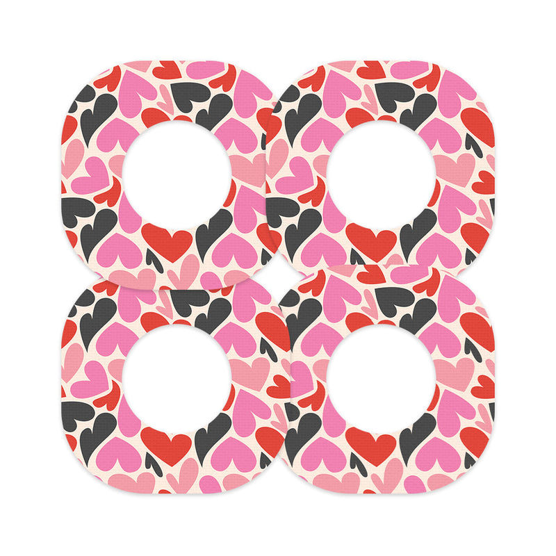 Peelz Heartbreaker Dexcom G7 and Stelo Patch Tape - Pump Peelz Patch Medical Tape