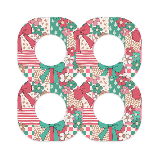 Peelz Merry Coquette Dexcom G7 and Stelo Patch Tape - Pump Peelz Patch Medical Tape