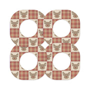 Peelz Rustic Reindeer Dexcom G7 and Stelo Patch Tape - Pump Peelz Patch Medical Tape