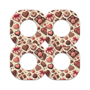 Peelz Chocolate Love Dexcom G7 and Stelo Patch Tape - Pump Peelz Patch Medical Tape
