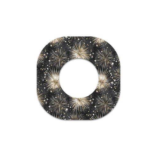 Peelz Fireworks Dexcom G7 and Stelo Patch Tape - Pump Peelz Patch Medical Tape