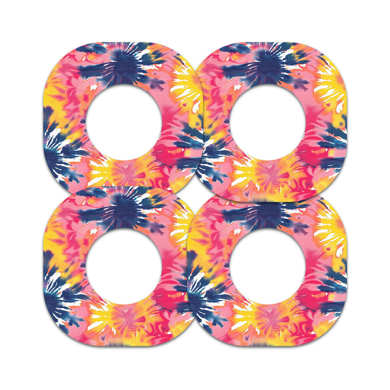 Peelz Summer Tie Dye Dexcom G7 and Stelo Patch Tape - Pump Peelz Patch Medical Tape