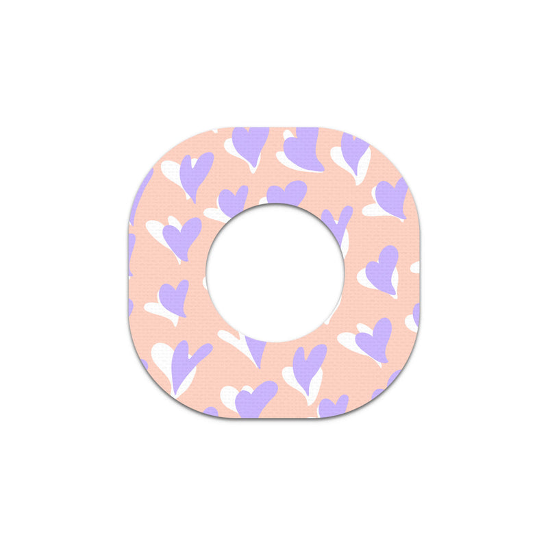 Peelz Lavender Love Dexcom G7 and Stelo Patch Tape - Pump Peelz Patch Medical Tape