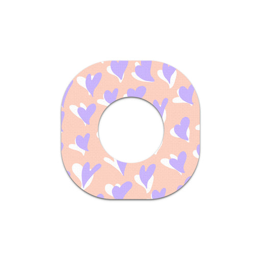 Peelz Lavender Love Dexcom G7 and Stelo Patch Tape - Pump Peelz Patch Medical Tape