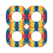 Peelz Bright Tie Dye Dexcom G7 and Stelo Patch Tape - Pump Peelz Patch Medical Tape