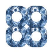 Peelz Monochrome Blue Tie Dye Dexcom G7 and Stelo Patch Tape - Pump Peelz Patch Medical Tape