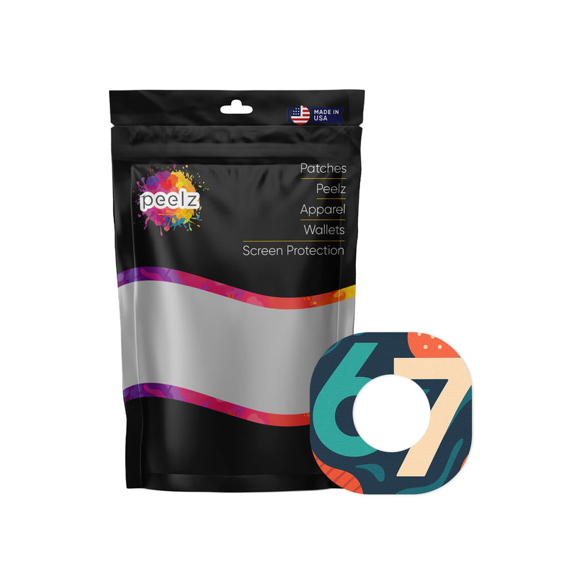 Peelz 6/7 Dexcom G7 and Stelo Patch Tape - Pump Peelz Patch Medical Tape