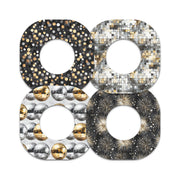 Peelz Champagne Glow Variety Dexcom G7 and Stelo Patch Tape - Pump Peelz Patch Medical Tape