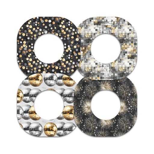 Peelz Champagne Glow Variety Dexcom G7 and Stelo Patch Tape - Pump Peelz Patch Medical Tape