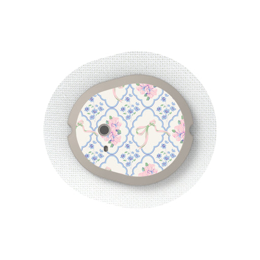 Peelz Spring Coquette Dexcom G7 and Stelo Transmitter Sticker - Pump Peelz Peelz/Stickers