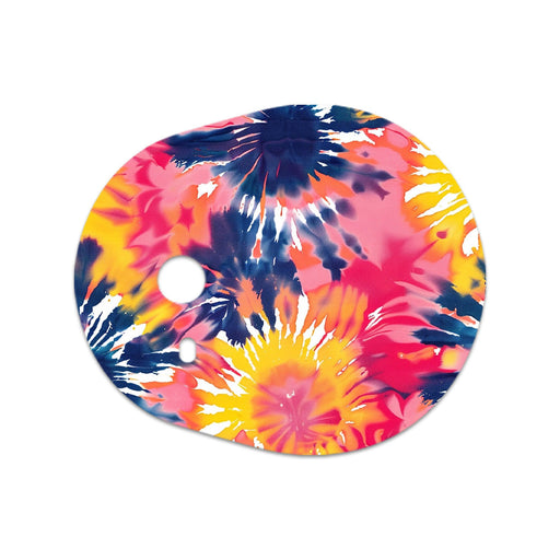 Peelz Summer Tie Dye Sticker Designed for the DEXCOM G7 and Stelo Transmitter Peelz/Stickers