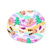 Peelz Christmas Pastel Sticker for the DEXCOM G7 and Stelo Transmitter Peelz/Stickers