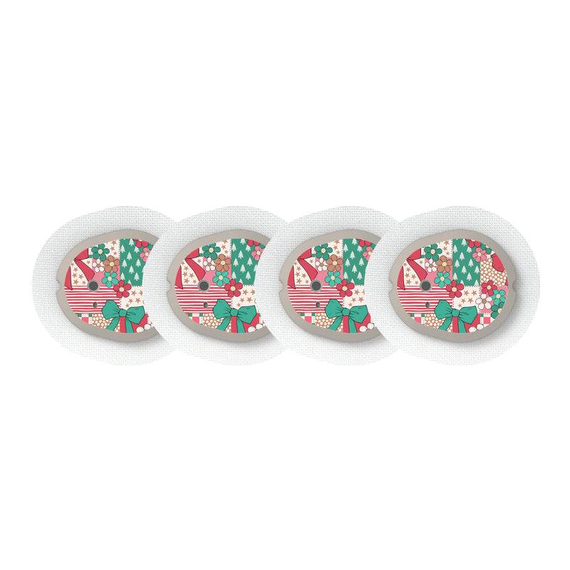Peelz Merry Coquette Dexcom G7 and Stelo Transmitter Sticker - Pump Peelz Peelz/Stickers