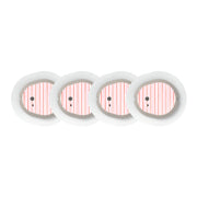 Peelz Peppermint Stripes Dexcom G7 and Stelo Transmitter Sticker - Pump Peelz Peelz/Stickers