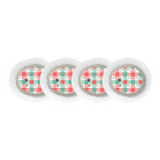 Peelz Peppermint Plaid Dexcom G7 and Stelo Transmitter Sticker - Pump Peelz Peelz/Stickers