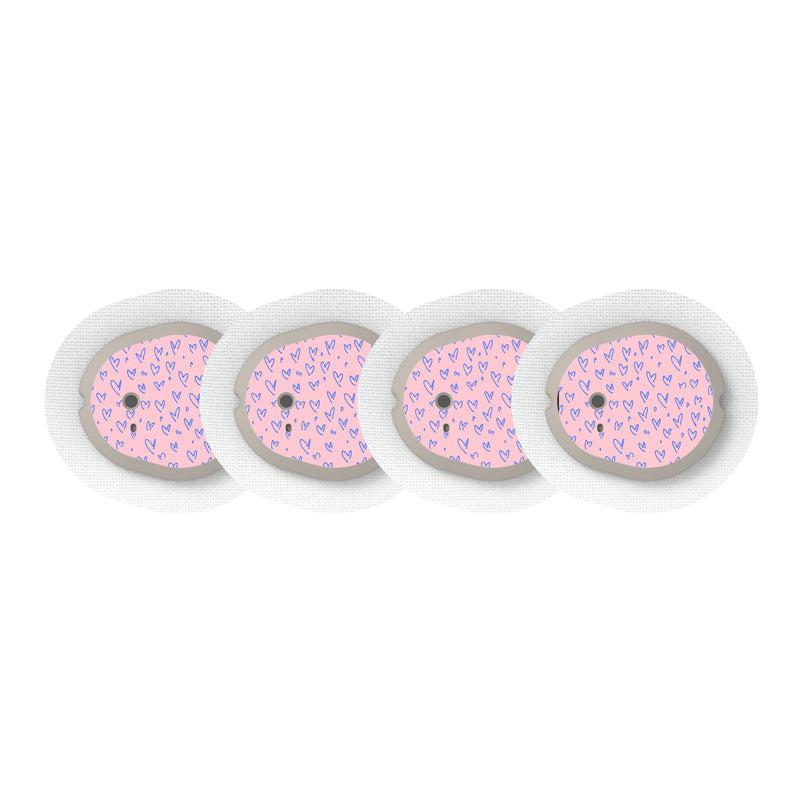 Peelz Love Language Dexcom G7 and Stelo Transmitter Sticker - Pump Peelz Peelz/Stickers