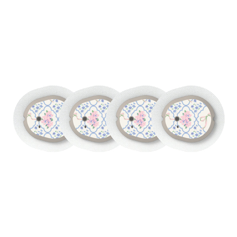 Peelz Spring Coquette Dexcom G7 and Stelo Transmitter Sticker - Pump Peelz Peelz/Stickers