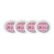 Peelz Party Plaid Dexcom G7 and Stelo Transmitter Sticker - Pump Peelz Peelz/Stickers