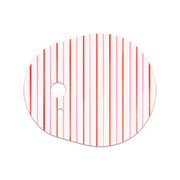 Peelz Peppermint Stripes Dexcom G7 and Stelo Transmitter Sticker - Pump Peelz Peelz/Stickers
