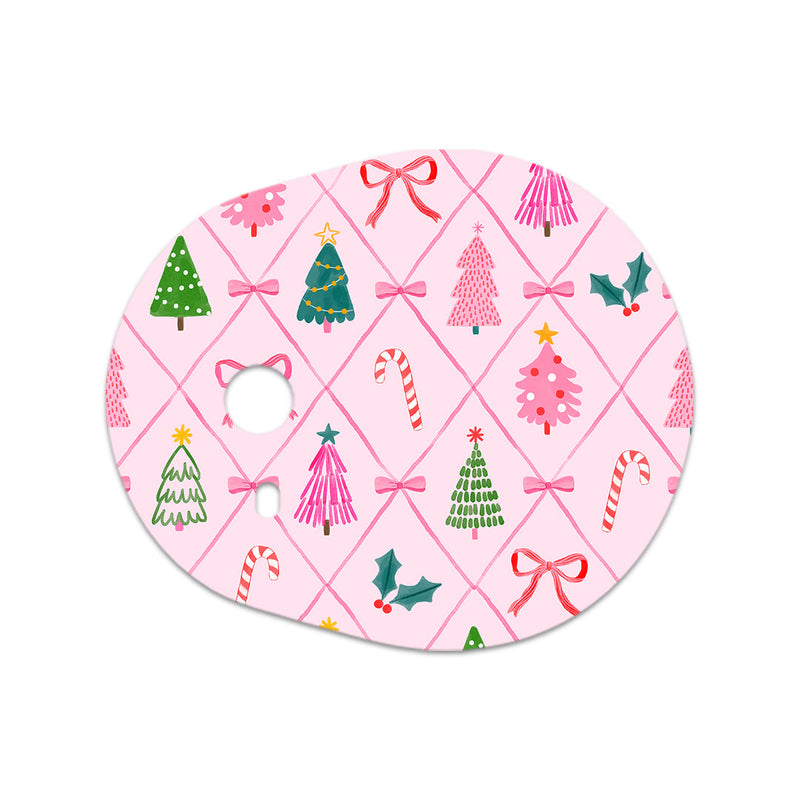 Peelz Coquette Christmas Dexcom G7 and Stelo Transmitter Sticker - Pump Peelz Peelz/Stickers