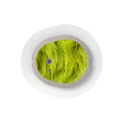 Peelz Green Fur Sticker Designed for the DEXCOM G7 and Stelo Transmitter Peelz/Stickers