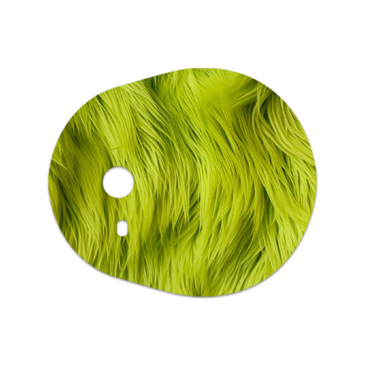Peelz Green Fur Sticker Designed for the DEXCOM G7 and Stelo Transmitter Peelz/Stickers