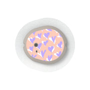 Peelz Lavender Love Sticker Designed for the DEXCOM G7 and Stelo Transmitter Peelz/Stickers