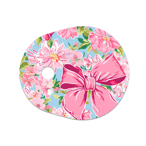 Peelz Blossom Bows Sticker Designed for the DEXCOM G7 and Stelo Transmitter Peelz/Stickers