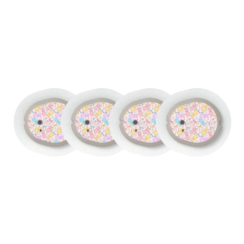 Peelz Hoppy Spring Dexcom G7 and Stelo Transmitter Sticker - Pump Peelz Peelz/Stickers