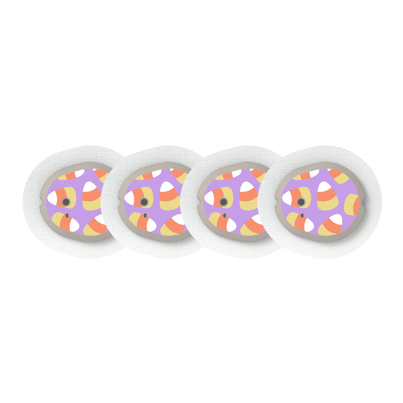 Peelz Candy Corn Dexcom G7 and Stelo Transmitter Sticker - Pump Peelz Peelz/Stickers