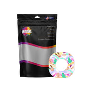 Peelz Christmas Pastel Dexcom G7 and Stelo Patch Tape - Pump Peelz Patch Medical Tape