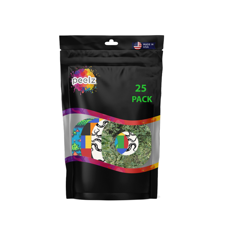Peelz Ultimate Decorative Patch Pack Dexcom G7 - Boys' Designs - Pump Peelz Patch Medical Tape