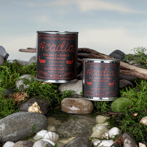 Good & Well Supply Co Acadia National Park Candle Candles