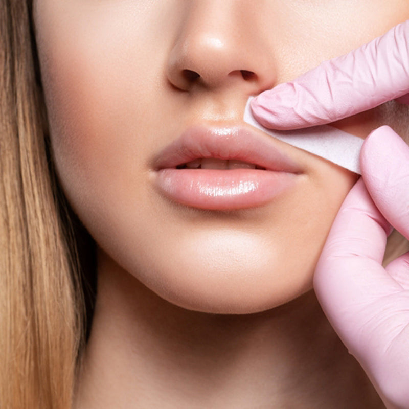 GladGirl Depilatory Waxing Paper -100 per Quantity Eyebrows