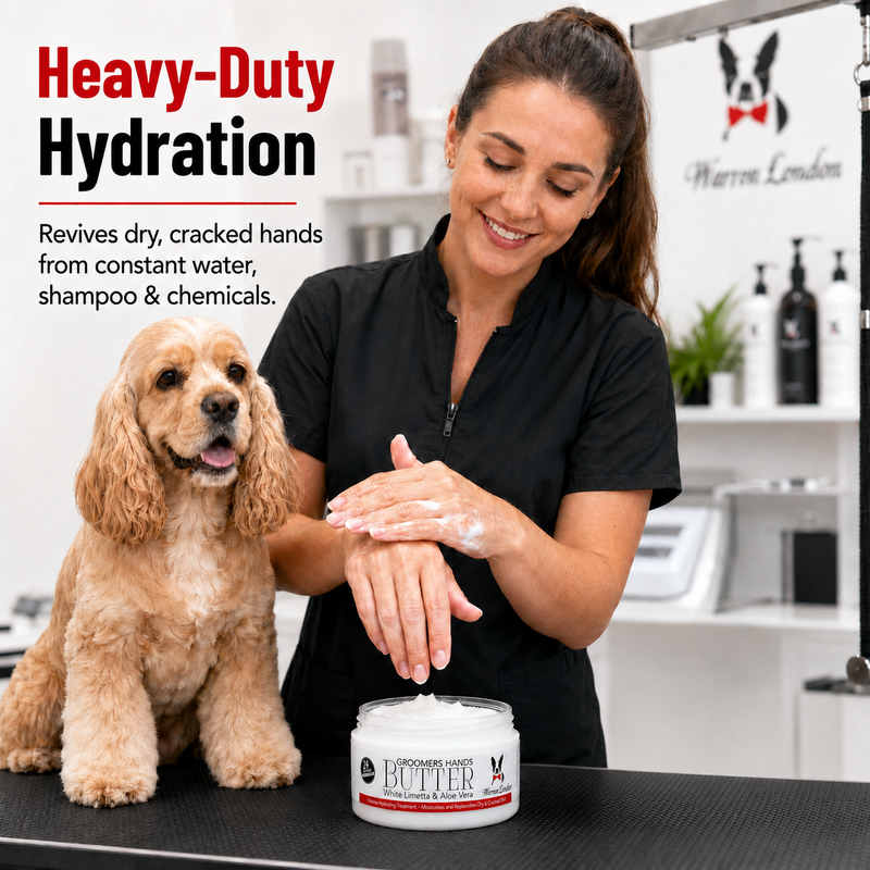 Warren London Groomers Hands Butter - Leave-In Hand Moisturizer Grooming Size Product